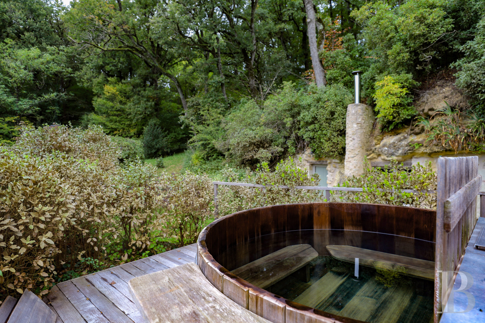 En Indre-et-Loire, sur les hauteurs d’un village, près d’Amboise, un château et son hameau en bordure de forêt - photo  n°41